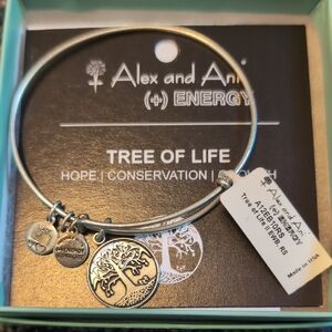 Alex and Ani Silver Tree of Life Bracelet